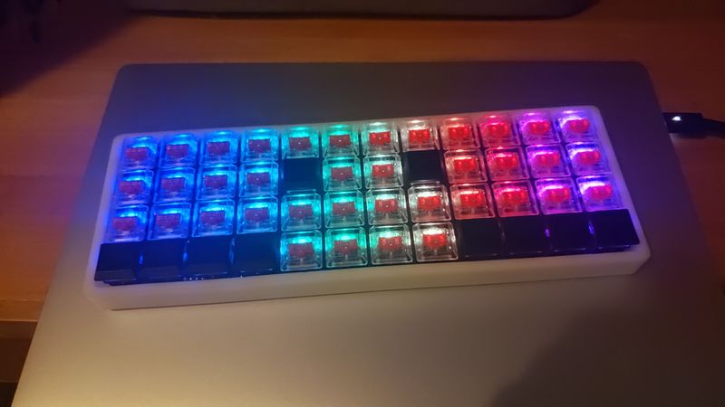 键盘外观（未装壳）